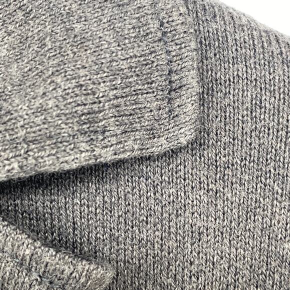 EILEEN FISHER Sweater Knit S Jersey Lined Organic Cotton Blazer Cardigan Brown - Picture 7 of 12